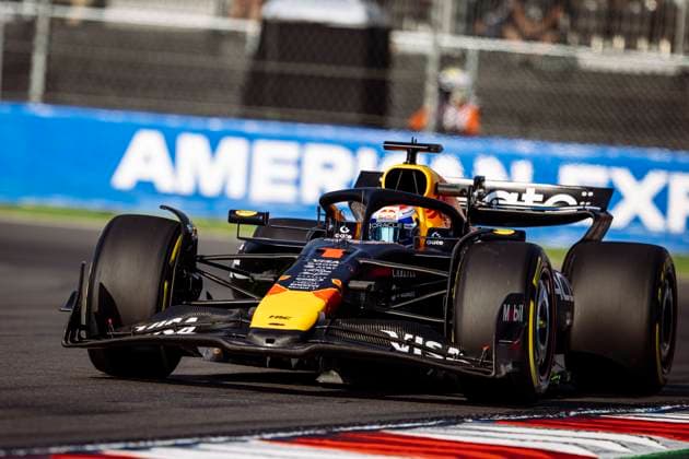 Max Verstappen driving Red Bull Racing RB21 during second practice ahead of the F1 Grand Prix of Mexico at Autodromo Hermanos Rodriguez on October 24, 2025 in Mexico City, Mexico. (Richard Callis SPP)  Copyright: xRichardxCallis SPPx spp-en-RiCa-richiecallis_241025a28638