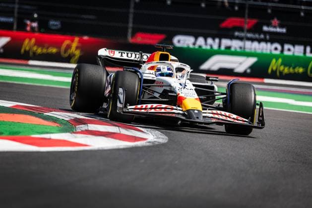 2025 Formula One Mexican Grand Prix Autodromo Hermanos Rodriguez, Mexico City, Mexico. 24.October.2025; Isack Hadjar of France and Visa Cash App RB Formula One Team during Free Practice 1 Formula One Mexican Grand Prix (Photo by Jay Hirano) Mexico City Autodromo Hermanos Rodriguez Mexico Copyright: xJayxHiranox
