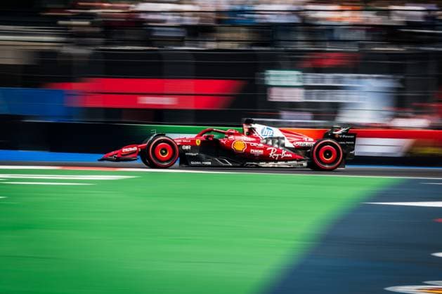 2025 Formula One Mexican Grand Prix Autodromo Hermanos Rodriguez, Mexico City, Mexico. 24.October.2025; Charles Leclerc of Monaco and Scuderia Ferrari during Free Practice 1 Formula One Mexican Grand Prix (Photo by Jay Hirano) Mexico City Autodromo Hermanos Rodriguez Mexico Copyright: xJayxHiranox