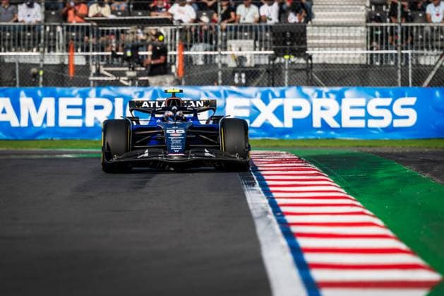 2025 Formula One Mexican Grand Prix Autodromo Hermanos Rodriguez, Mexico City, Mexico. 24.October.2025; Carlos Sainz Jr of Spain and Atlassian Williams Racing during Free Practice 2 Formula One Mexican Grand Prix (Photo by Jay Hirano) Mexico City Autodromo Hermanos Rodriguez Mexico Copyright: xJayxHiranox