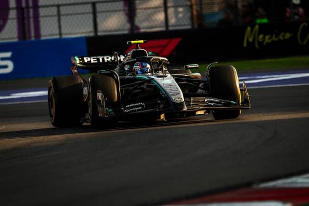 2025 Formula One Mexican Grand Prix Autodromo Hermanos Rodriguez, Mexico City, Mexico. 24.October.2025; Andrea Kimi Antonelli of Italy and Mercedes-AMG PETRONAS F1 Team during Free Practice 2 Formula One Mexican Grand Prix (Photo by Jay Hirano) Mexico City Autodromo Hermanos Rodriguez Mexico Copyright: xJayxHiranox