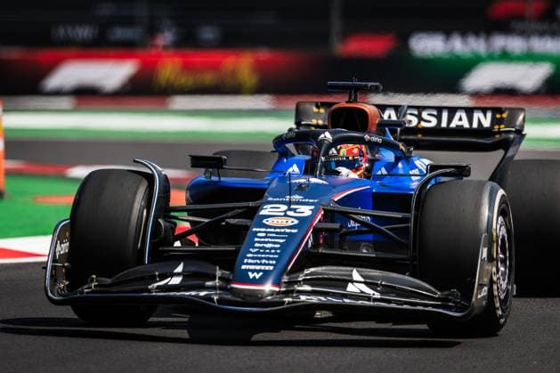 2025 Formula One Mexican Grand Prix Autodromo Hermanos Rodriguez, Mexico City, Mexico. 24.October.2025; Alexander Albon of Thailand and Williams Racing during Free Practice 1 Formula One Mexican Grand Prix (Photo by Jay Hirano) Mexico City Autodromo Hermanos Rodriguez Mexico Copyright: xJayxHiranox