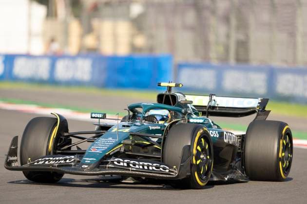 Fernando Alonso driving Aston Martin AMR25 during second practice ahead of the F1 Grand Prix of Mexico at Autodromo Hermanos Rodriguez on October 24, 2025 in Mexico City, Mexico. (Richard Callis SPP) Copyright: xRichardxCallis SPPx spp-en-RiCa-richiecallis_241025a28605