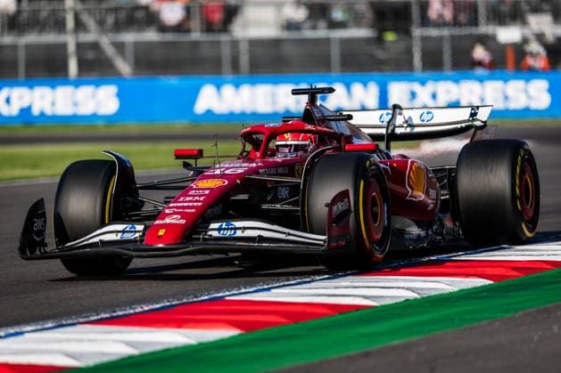 2025 Formula One Mexican Grand Prix Autodromo Hermanos Rodriguez, Mexico City, Mexico. 24.October.2025; Charles Leclerc of Monaco and Scuderia Ferrari during Free Practice 2 Formula One Mexican Grand Prix (Photo by Jay Hirano) Mexico City Autodromo Hermanos Rodriguez Mexico Copyright: xJayxHiranox