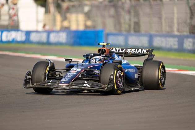 Carlos Sainz driving Williams FW47 during second practice ahead of the F1 Grand Prix of Mexico at Autodromo Hermanos Rodriguez on October 24, 2025 in Mexico City, Mexico. (Richard Callis SPP) Copyright: xRichardxCallis SPPx spp-en-RiCa-richiecallis_241025a28615