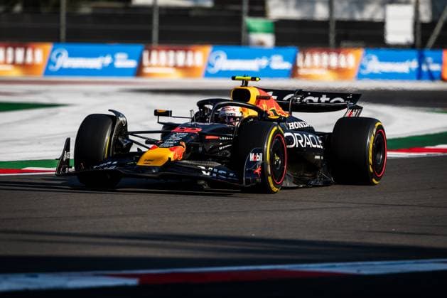 2025 Formula One Mexican Grand Prix Autodromo Hermanos Rodriguez, Mexico City, Mexico. 24.October.2025; Yuki Tsunoda of Japan and Oracle Red Bull Racing during Free Practice 2 Formula One Mexican Grand Prix (Photo by Jay Hirano) Mexico City Autodromo Hermanos Rodriguez Mexico Copyright: xJayxHiranox