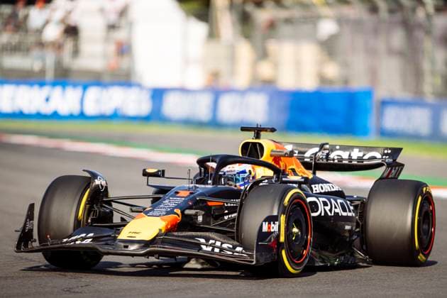 Max Verstappen driving Red Bull Racing RB21 during second practice ahead of the F1 Grand Prix of Mexico at Autodromo Hermanos Rodriguez on October 24, 2025 in Mexico City, Mexico. (Richard Callis SPP) Copyright: xRichardxCallis SPPx spp-en-RiCa-richiecallis_241025a28599
