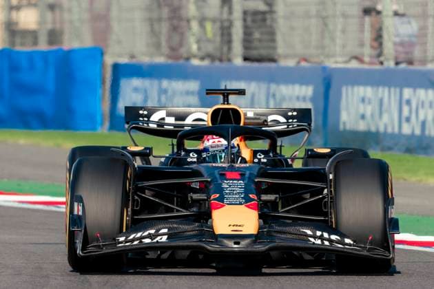 Max Verstappen driving Red Bull Racing RB21 during second practice ahead of the F1 Grand Prix of Mexico at Autodromo Hermanos Rodriguez on October 24, 2025 in Mexico City, Mexico. (Richard Callis SPP) Copyright: xRichardxCallis SPPx spp-en-RiCa-richiecallis_241025a28598