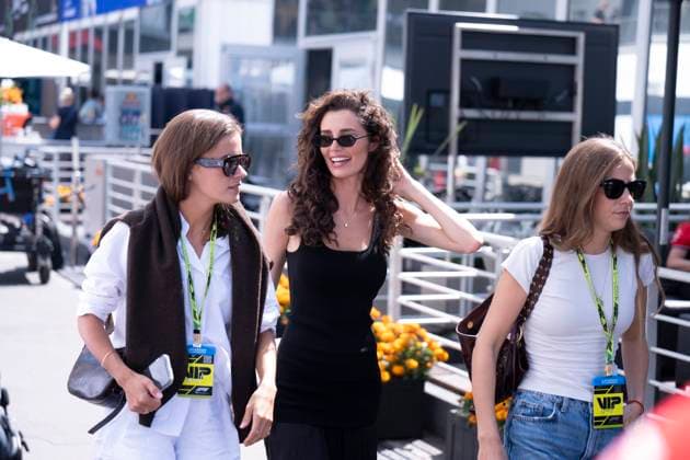 Rebecca Donaldson, girlfriend of Carlos Sainz arrives prior to practice ahead of the F1 Grand Prix of Mexico at Autodromo Hermanos Rodriguez on October 24, 2025 in Mexico City, Mexico. (Richard Callis SPP) Copyright: xRichardxCallis SPPx spp-en-RiCa-richiecallis_241025b28667