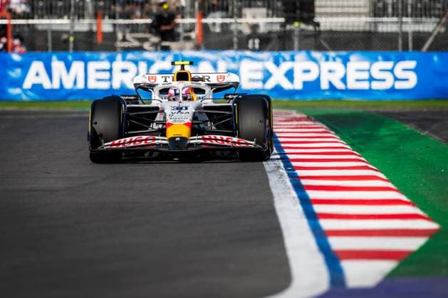 Autodromo Hermanos Rodriguez, Mexico City, Mexico. 24.October.2025; Liam Lawson of New Zealand and Visa Cash App RB Formula One Team during Formula One Mexican Grand Prix  aflo_308097770