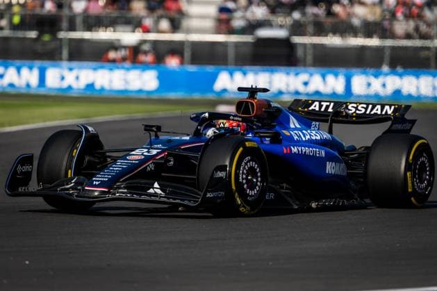Autodromo Hermanos Rodriguez, Mexico City, Mexico. 24.October.2025; Alexander Albon of Thailand and Williams Racing during Free Practice 2 Formula One Mexican Grand Prix  aflo_308097852