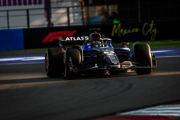 Autodromo Hermanos Rodriguez, Mexico City, Mexico. 24.October.2025; Alexander Albon of Thailand and Williams Racing during Free Practice 2 Formula One Mexican Grand Prix  aflo_308097900