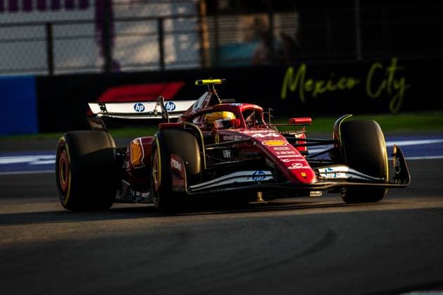 Autodromo Hermanos Rodriguez, Mexico City, Mexico. 24.October.2025; Lewis Hamilton of Great Britain and Scuderia Ferrari during Free Practice 2 Formula One Mexican Grand Prix  aflo_308097903