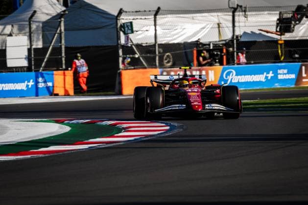 Autodromo Hermanos Rodriguez, Mexico City, Mexico. 24.October.2025; Lewis Hamilton of Great Britain and Scuderia Ferrari during Free Practice 2 Formula One Mexican Grand Prix  aflo_308097911