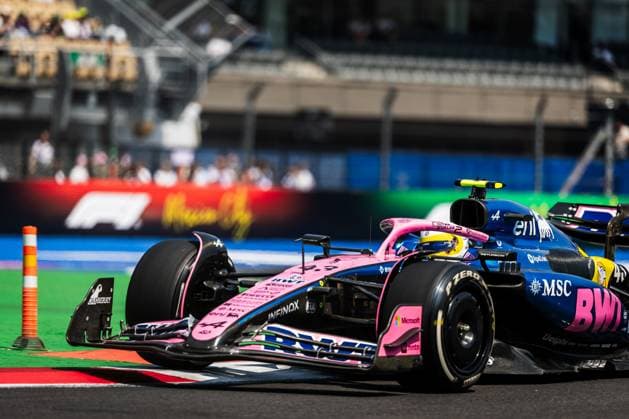 Autodromo Hermanos Rodriguez, Mexico City, Mexico. 24.October.2025; Franco Colapinto of Argentina and BWT Alpine F1 Team during Free Practice 1 Formula One Mexican Grand Prix  aflo_308097955