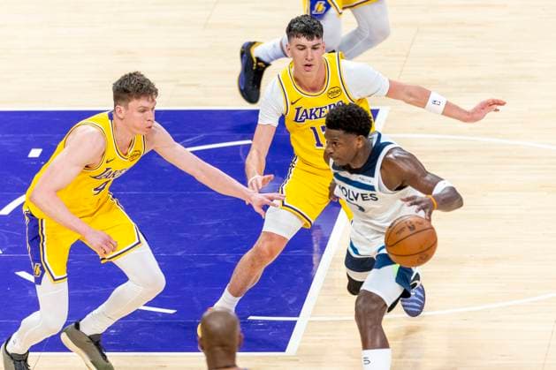 Basketball, NBA, Los Angeles Lakers - Minnesota Timberwolves