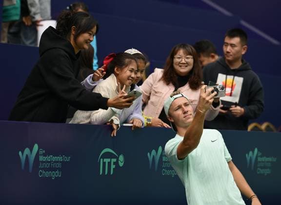 2025 ITF World Tennis Tour Junior Finals Chengdu , China Jacopo Vasami ITA vs Max Schoenhaus GER