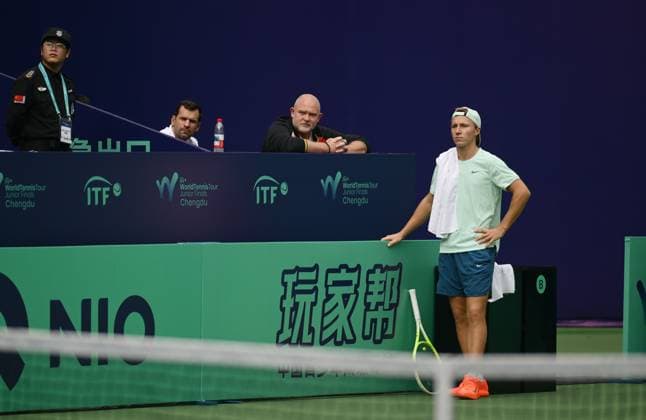 2025 ITF World Tennis Tour Junior Finals Chengdu , China Jacopo Vasami ITA vs Max Schoenhaus GER
