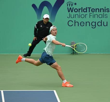2025 ITF World Tennis Tour Junior Finals Chengdu , China Jacopo Vasami ITA vs Max Schoenhaus GER