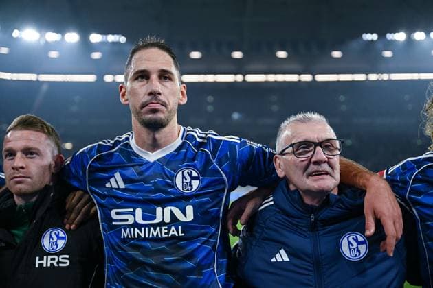 24 10 2025, Football, 2 Bundesliga, Season 2025 2026, Matchday 10, FC Schalke 04 SV Darmstadt, Nikola Katic FC Schalke 04 xRHR PHOTO YYx Copyright: KROEGER RHR-FOTOx RHR-FOTO YY