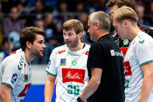24 10 2025, GER, Handball, Men, Season 25 26, Daikin 1 Bl, 10 Matchday ThSV Eisenach GWD Minden Malte Donker GWD Minden 99817 Eisenach Werner Assmann Halle Am Sportp Thueringen Germany