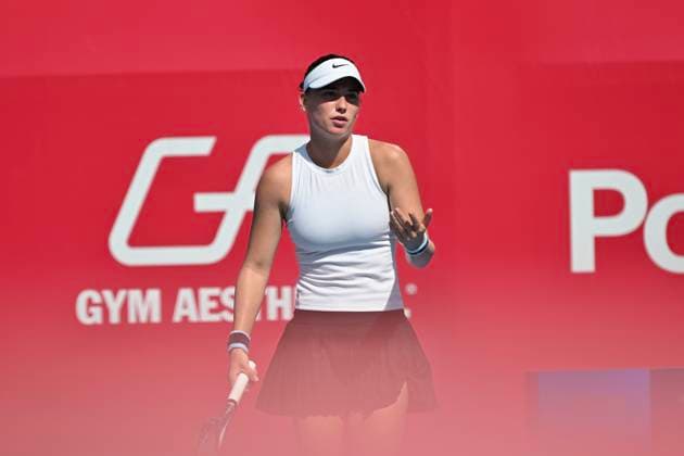Viktoria Morvayova In WTA250 Viktoria Morvayova, Slovakia woman s tennis player during the WTA250 qualifying on October 25, 2025 In Hong Kong. (Photo by Kobe Li Nexpher Images) Hong Kong