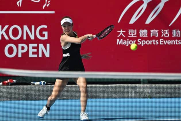 Momoko Kobori In WTA250 Momoko Kobori, Japan woman s tennis player during the WTA250 qualifying on October 25, 2025 In Hong Kong. (Photo by Kobe Li Nexpher Images) Hong Kong