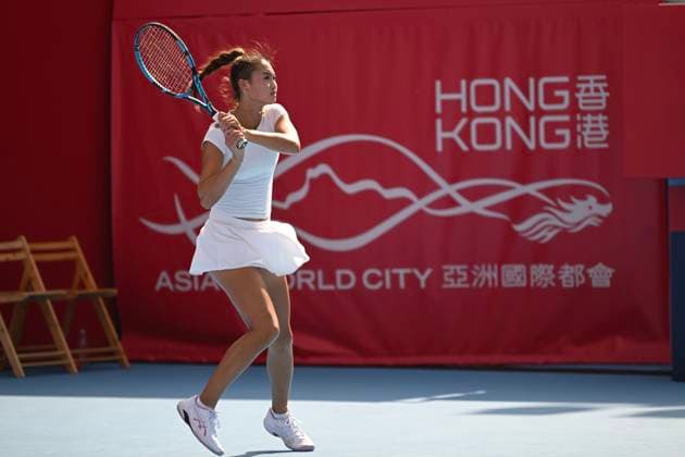 Kallista Liu In WTA250 Kallista Liu, Hong Kong woman s tennis player during the WTA250 qualifying on October 25, 2025 In Hong Kong. (Photo by Kobe Li Nexpher Images) Hong Kong