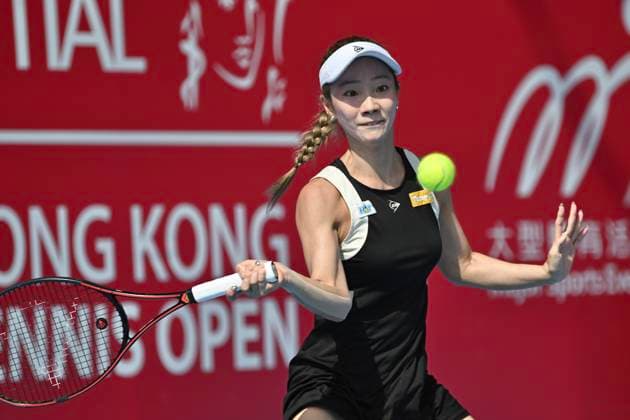 Momoko Kobori In WTA250 Momoko Kobori, Japan woman s tennis player during the WTA250 qualifying on October 25, 2025 In Hong Kong. (Photo by Kobe Li Nexpher Images) Hong Kong