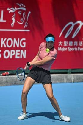 Ying Zhang In WTA250 Ying Zhang, China woman s tennis player during the WTA250 qualifying on October 25, 2025 in Hong Kong. (Photo by Kobe Li Nexpher Images) Hong Kong