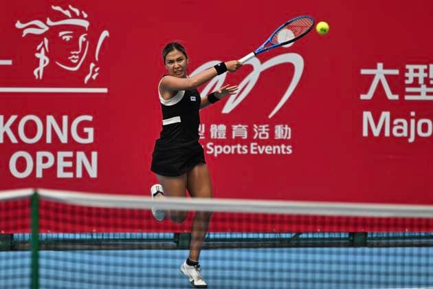 Zarina Diyas In WTA250 Zarina Diyas, The Republic of Kazakhstan woman s tennis player during the WTA250 qualifying on October 25, 2025 In Hong Kong. (Photo by Kobe Li Nexpher Images) Hong Kong