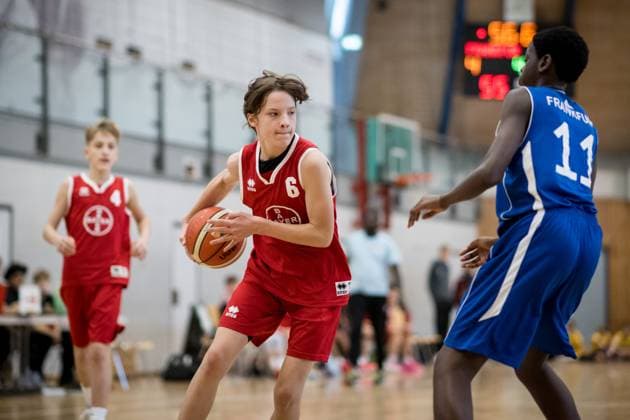 GER, U14 Frankfurt Skyliners Team Duesseldorf Koeln Leverkusen, Fall Cup of the Porsche Basketball Academy 2025, Basketball, 25 10 2025 GER, U14 Frankfurt Skyliners Team Duesseldorf Koeln Leverkusen, Fall Cup of the Porsche Basketball Academy 2025, Basketball, 25 10 2025 Ludwigsburg Copyright: xSandyxDinkelackerx EP_EER
