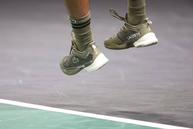 ROLEX PARIS MASTERS TENNIS 2025 Thierry Larret MAXPPP - Nanterre (92) 22 10 2025 Thierry Larret Maxppp. Tennis. Rolex Paris Masters. Paris La Defense, Nanterre (92). Du 25 octobre au 2 novembre 2025. Qualifications : Pierre Hugues Herbert (FRA) vs Valentin ROYER (FRA) Nanterre (92) PARIS LA DEFENSE ARENA ILE DE FRANCE FRANCE  Copyright: xMAXPPPxThierryxLarretx TLR202510251159 TLR202510251159