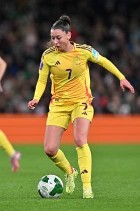 IRELAND VS BELGIUM Aurelie Reynders (7) of Belgium pictured during a women football game between the national teams of the republic of Ireland and Belgium, called the Red Flames for the first leg of the Promotion relegation play-off in the Uefa Womens Nations League 2025, on Friday 24 October 2025 in Dublin , IRELAND . Photo Sportpix David Catry Dublin Aviva Stadium IRELAND  Copyright: xSportpix.bex xDavidxCatryxDavidxCatryx