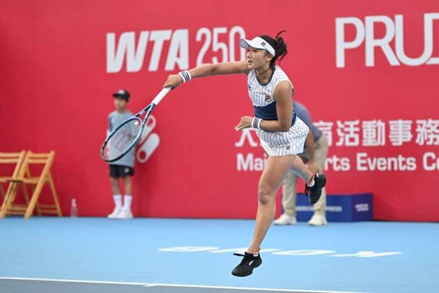 Kyoka Okamura In WTA250 Hong Kong