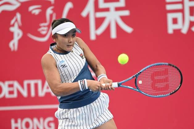 Kyoka Okamura In WTA250 Hong Kong