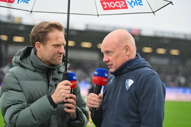25 10 2025, Football, Men, 2 BL 2 Bundesliga , Season 2025 2026, Holstein Kiel VfL Bochum, 10 Matchday Coach Uwe Rösler Bochum Kiel, Holstein Stadion Holstein Stadion Schleswig Holstein Germany