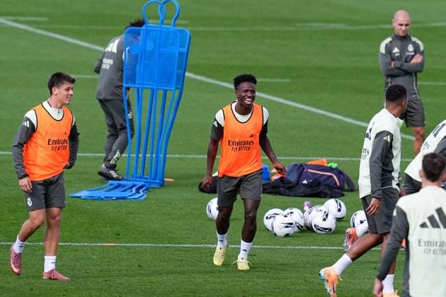 Football, Spain, Real Madrid, Training
