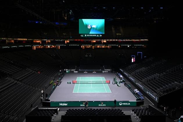 Practice Day At 2025 Rolex Paris Masters - France Ambiance at the 2025 Rolex Paris Masters at the U Arena in Paris, FRANCE, on October 24, 2025. Photo by Corinne Dubreuil ABACAPRESS.COM Paris France  Copyright: xDubreuilxCorinne ABACAx