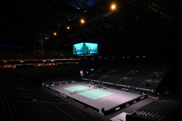 Practice Day At 2025 Rolex Paris Masters - France Ambiance at the 2025 Rolex Paris Masters at the U Arena in Paris, FRANCE, on October 24, 2025. Photo by Corinne Dubreuil ABACAPRESS.COM Paris France  Copyright: xDubreuilxCorinne ABACAx