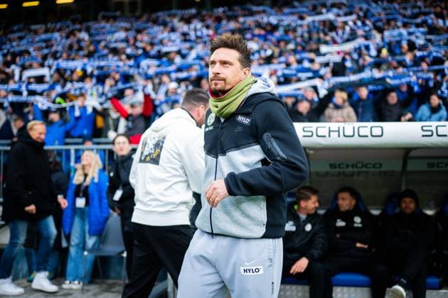 25 10 2025 Soccer, 2025 2026, 2 Bundesliga, 10 Matchday, DSC Arminia Bielefeld SV Elversberg Vincent Wagner Coach Elversberg DFL REGULATIONS PROHIBIT ANY USE OF PHOTOGRAPHS AS IMAGE SEQUENCES AND OR QUASI VIDEO