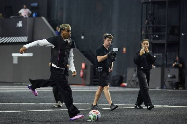 Lamine Yamal during Kings League at Cupra Arena on February 24, October 2025 Barcelona, Spain. 
