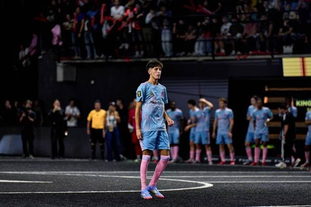 Ibai Llanosl during Kings League at Cupra Arena on February 24, October 2025 Barcelona, Spain.  FerranxClotet QualityxSportxImag