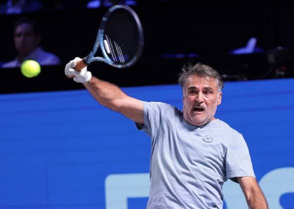 TENNIS - ATP, Tennis Herren Erste Bank Open VIENNA,AUSTRIA,25.OCT.25 - TENNIS - ATP World Tour, Erste Bank Open, wheelchair tennis. Image shows Stephane Houdet (FRA).  GEPAxpictures xWalterxLuger