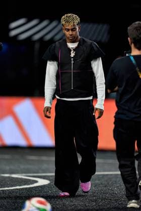 Lamine Yamal during Kings League at Cupra Arena on February 24, October 2025 Barcelona, Spain.  FerranxClotet QualityxSportxImag