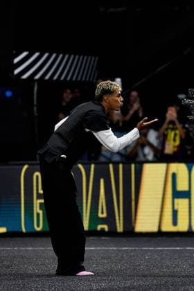 Lamine Yamal during Kings League at Cupra Arena on February 24, October 2025 Barcelona, Spain.  FerranxClotet QualityxSportxImag