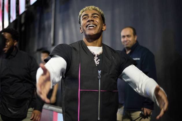 Lamine Yamal during Kings League at Cupra Arena on February 24, October 2025 Barcelona, Spain.  MARTIxSEGURAxRAMONEDA