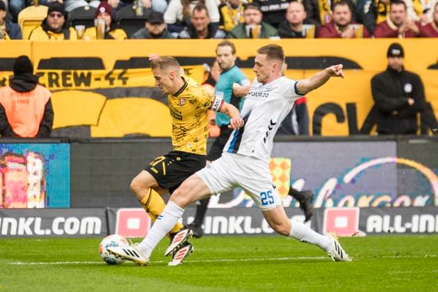 Football, Bundesliga 2, SG Dynamo Dresden - SC Paderborn 07