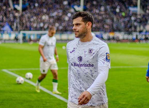 Germany 3 Liga 2025 26 SV Waldhof Mannheim vs TSV 1860 Munich Carl Benz Stadion Mannheim Kevin Volland, TSV 1860 Munich, 31 Mannheim Carl Benz Stadion Baden Württemberg Germany Copyright: xBenedictxChristx
