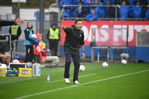 25 10 2025, Football, Men, 2 BL 2 Bundesliga , Season 2025 2026, Holstein Kiel VfL Bochum, 10 Matchday Coach Marcel Rapp Kiel Kiel, Holstein Stadion Holstein Stadion Schleswig Holstein Germany